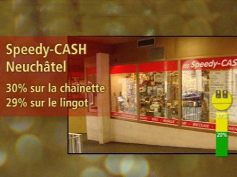 Jaune: Speedy-Cash, Neuchâtel