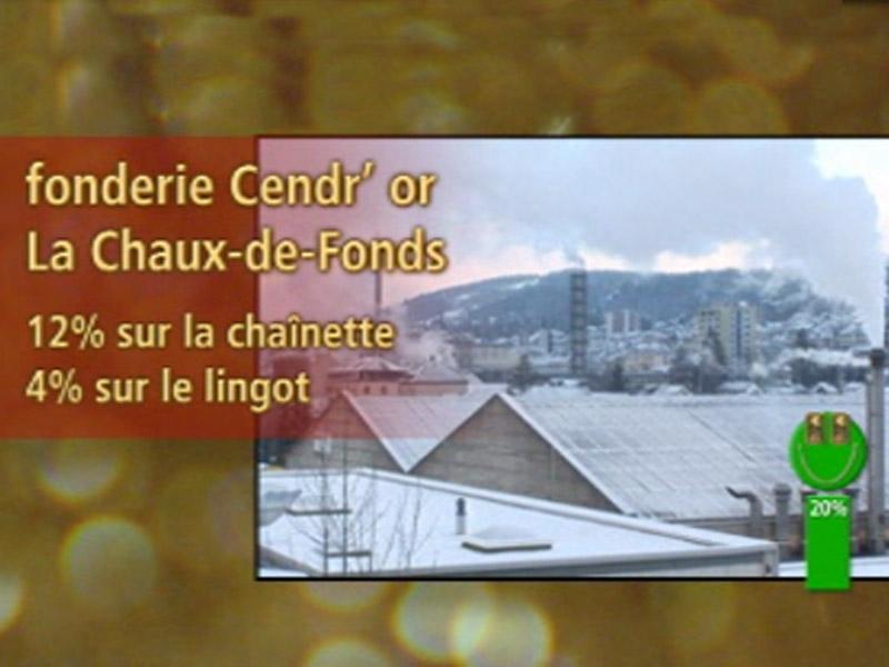 Vert: Fonderie Cendr’or, La Chaux-de-Fonds