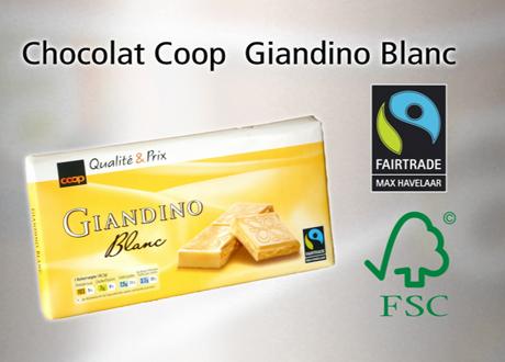 Chocolat Coop Giardino Blanc