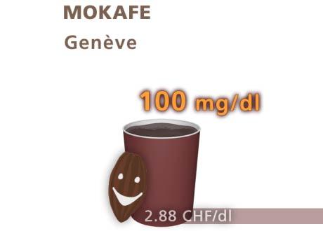Chocolat chaud , dit "à l’ancienne" de chez Mokafé, à Genève. [Daniel Bron/RTS]