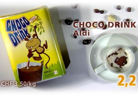 Choco Drink de chez Aldi [Daniel Bron/RTS]