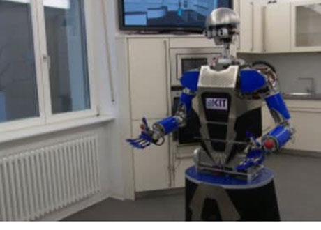 Le robot Armar, de l’Institut Technologique de Karlsruhe. [RTS]