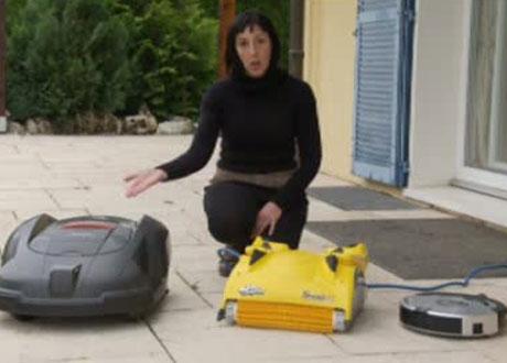 Mariama Schwab, une maman fascinée par les robots. [RTS]