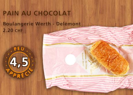 Pain au chocolat, Werth. [RTS - Daniel Bron]