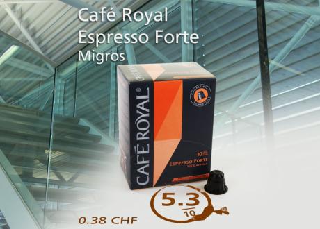 Espresso Forte. [RTS - Daniel Bron]