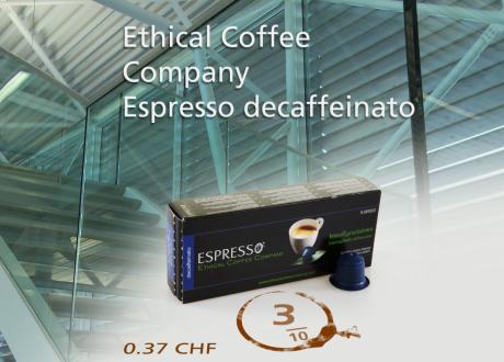 Espresso Decaffeinato. [RTS - Daniel Bron]