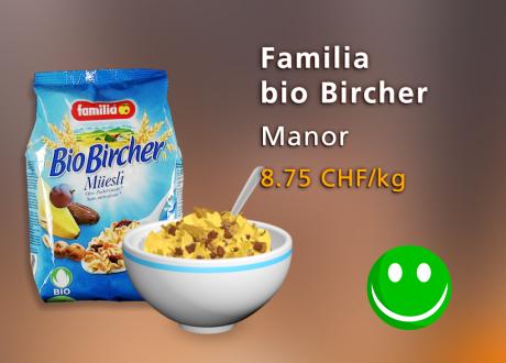 Familia Bio Bircher, Manor. [RTS - Daniel Bron]