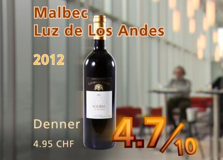 Malbec Luz de Los Andes.