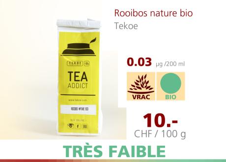 Rooibos nature bio [RTS - A Bon Entendeur - 12.04.2016]
