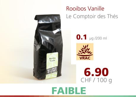Rooibos Vanille [RTS - A Bon Entendeur - 12.04.2016]