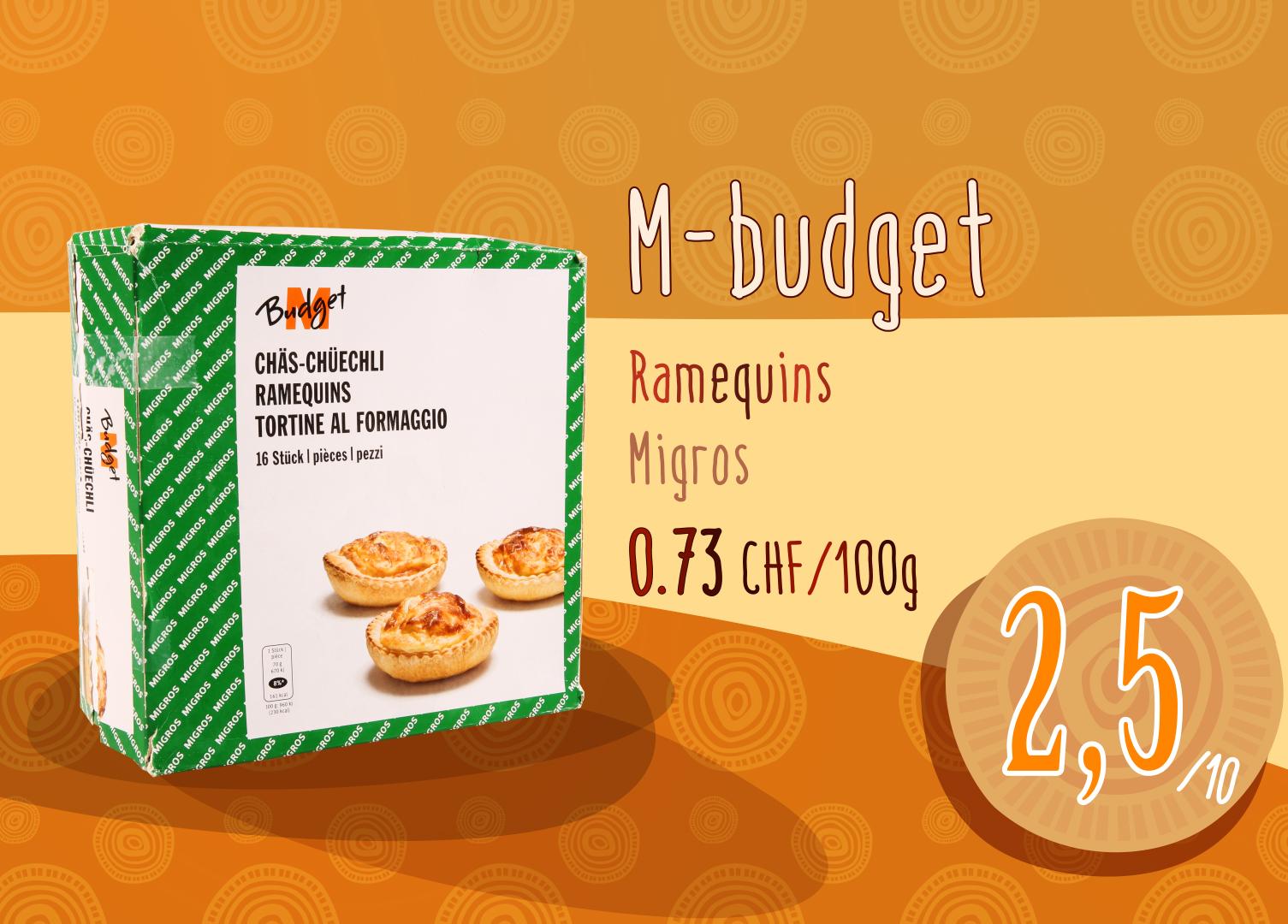 Ramequins M-budget - Migros.