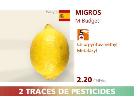 Citron - Migros.