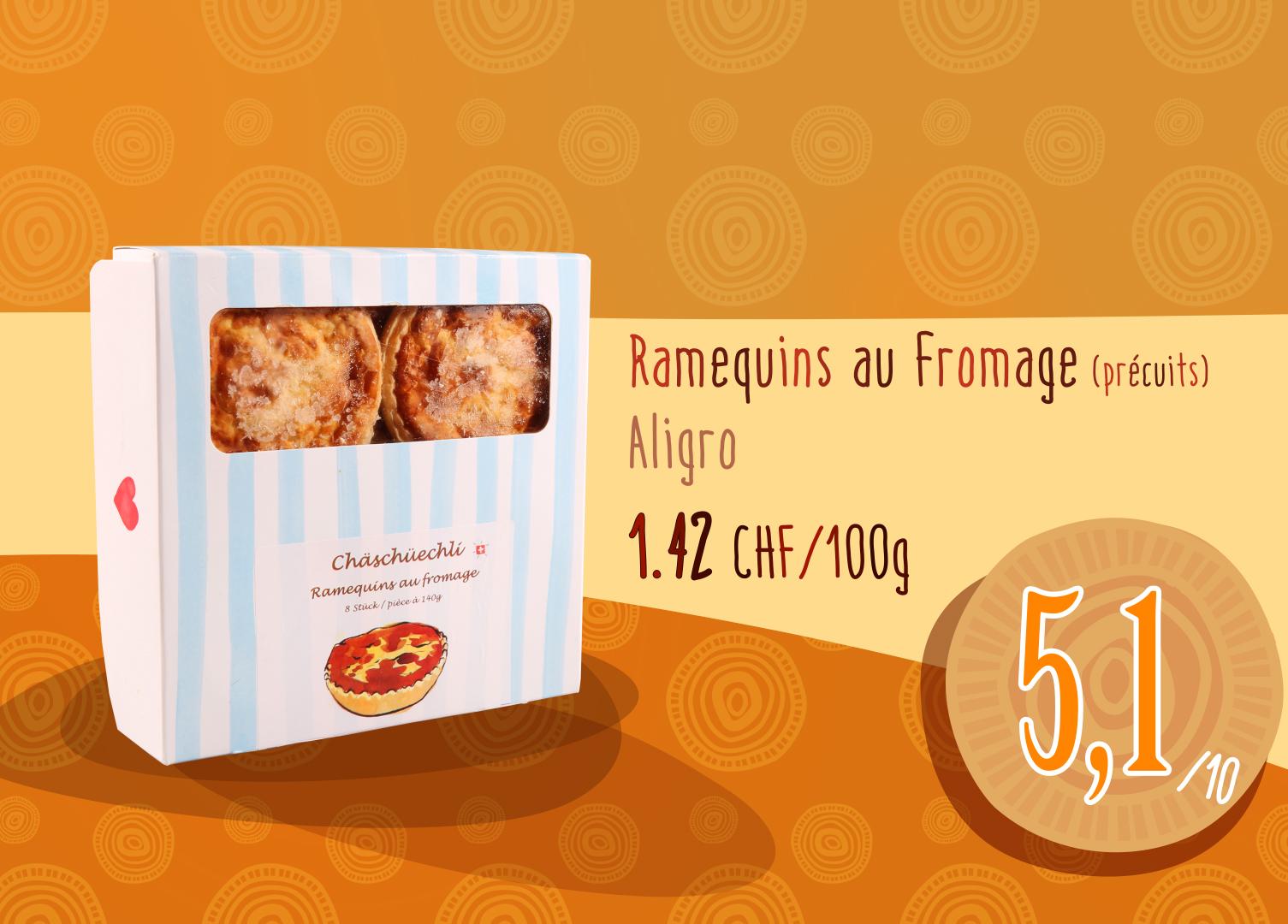 Ramequins au Fromage - Aligro.