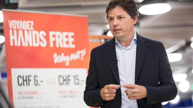 Thomas Haagensen, directeur des marchés du groupe Easjyet [RTS/Jay LOUVION]