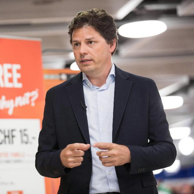 Thomas Haagensen, directeur des marchés du groupe Easjyet [RTS/Jay LOUVION]