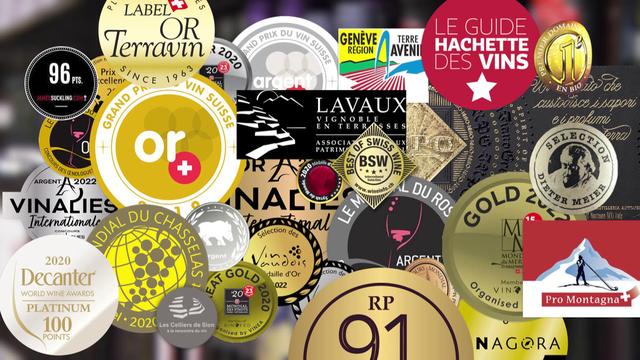 A bon entendeur - Vins suisses: le prix des médailles. [RTS]