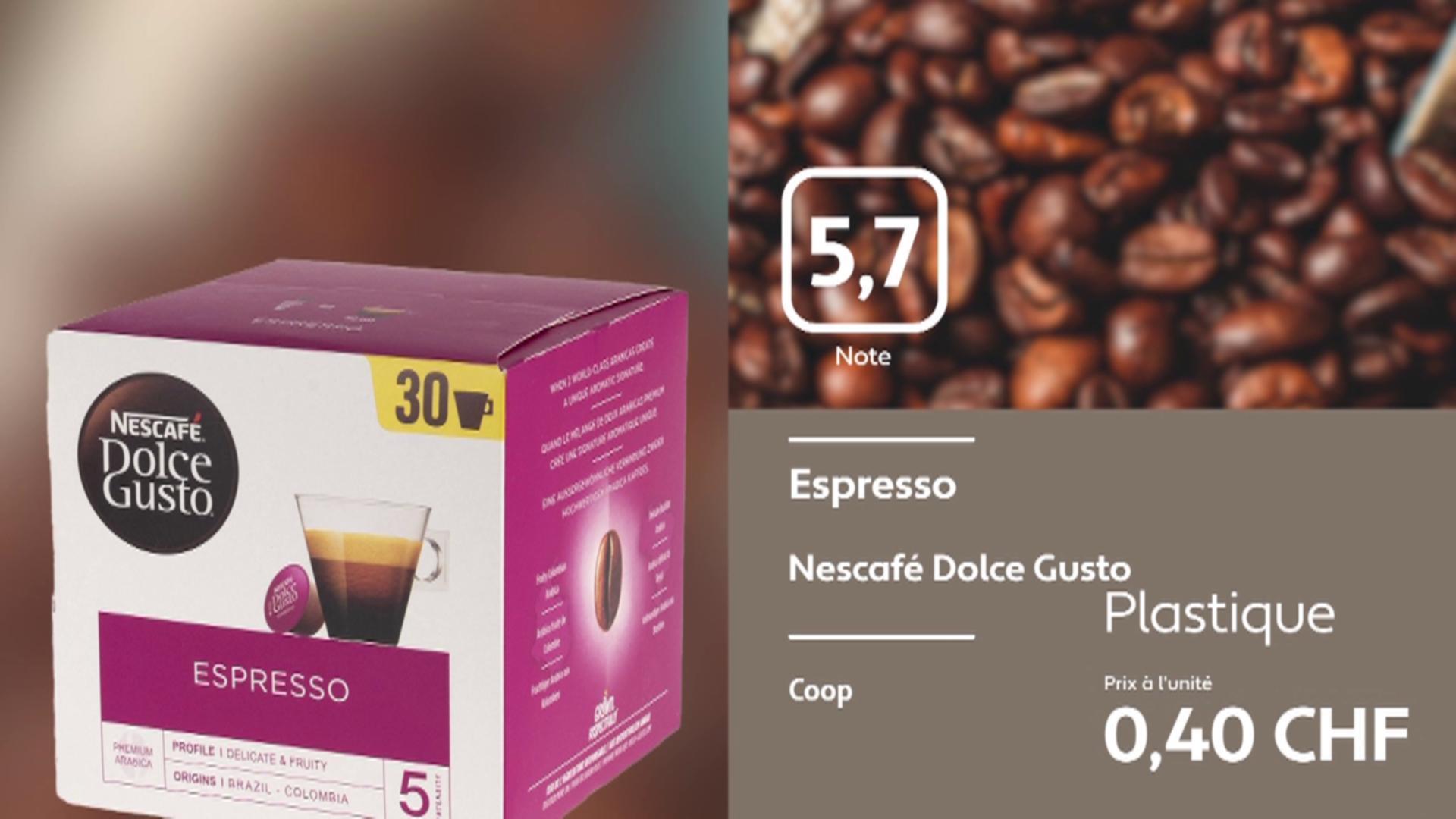 Dégustation de café en monodose: le match espresso classique/espresso écolo.