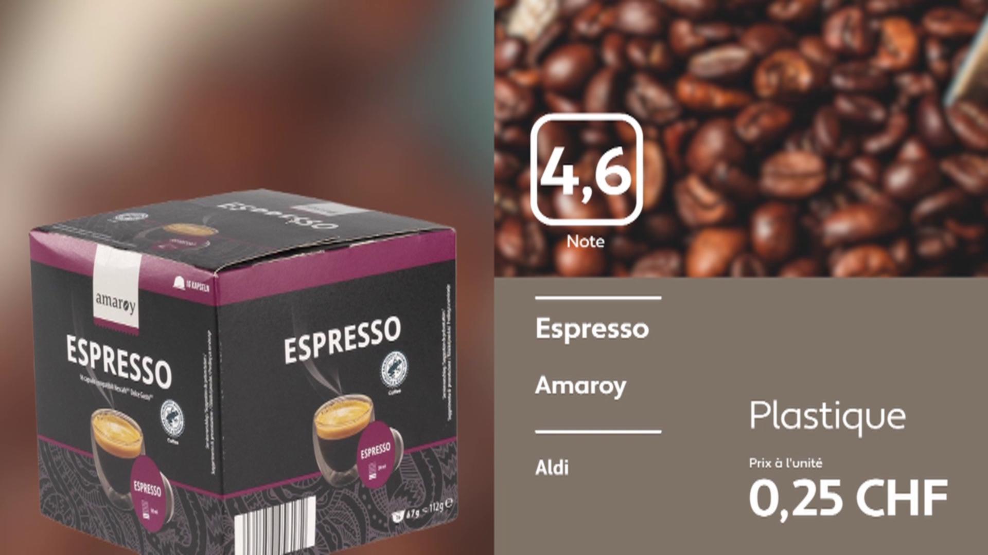 Dégustation de café en monodose: le match espresso classique/espresso écolo.