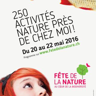 L'affiche de la Fête de la nature 2016 [fetedelanature.ch]