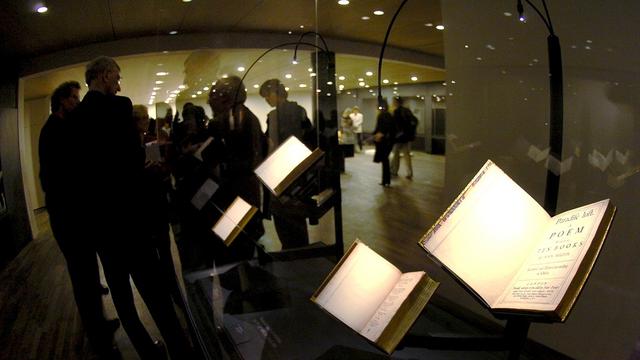 Le musée de la Fondation Martin Bodmer est située à Cologny, près de Genève. [Keystone - Martial Trezzini]