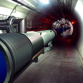 Le grand collisionneur de hadrons du CERN.
CERN Photo
Keystone [CERN]
