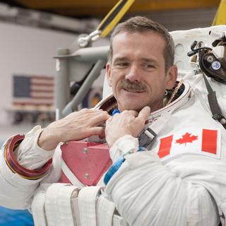 L'astronaute canadien Chris Hadfield.
James Blair / NASA 
AFP [James Blair / NASA]