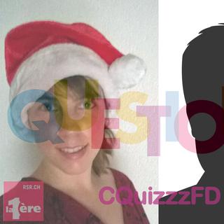 Jessica Chopard et Raymond Baumann, les candidats du CQuizzzFD du 25 décembre 2014. [Fotolia - pict rider]