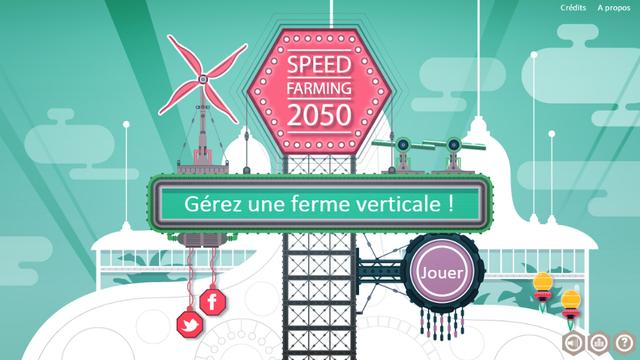 "Speed Farming 2050", un jeu vidéo au service de la pédagogie environnementale. 
future.arte.tv