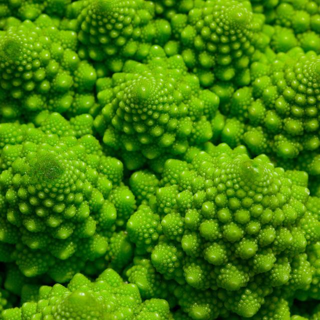 Les spirales du chou romanesco peuvent se transformer en langage mathématique.
Chaoss
Fotolia [Chaoss]