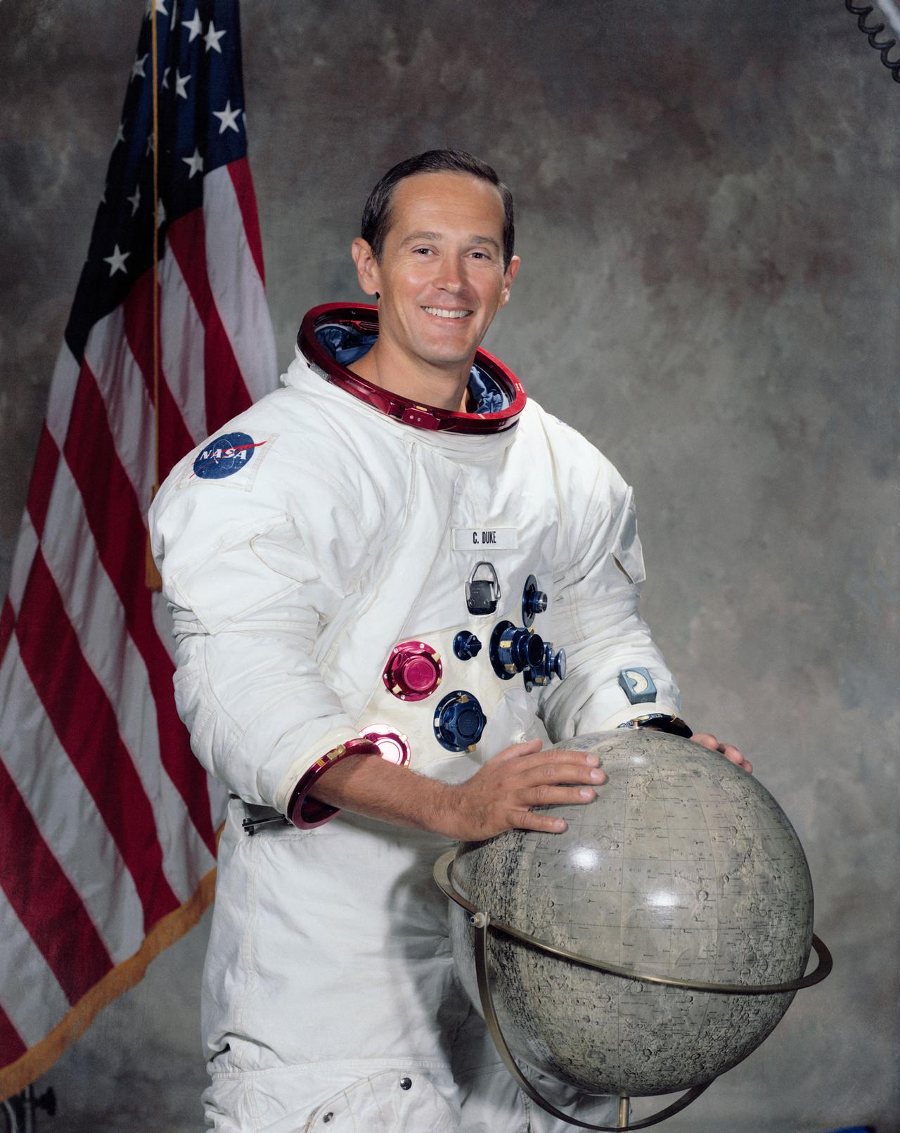 L'astronaute de la mission Apollo 16 Charlie Duke, photographié en 1971.NASAAFP [NASA]