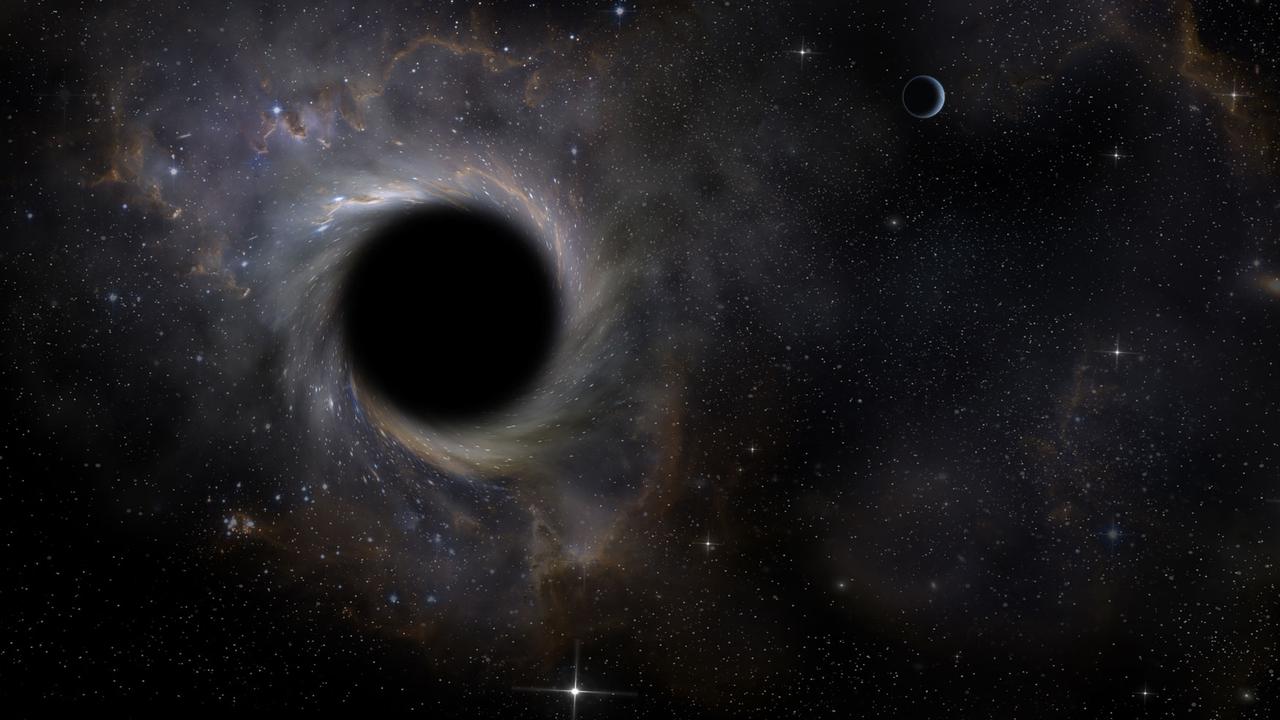 Représentation d'un trou noir dans l'espace.
kaalimies
Fotolia [Fotolia - kaalimies]