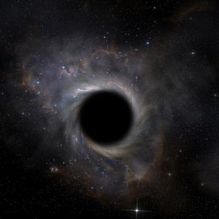 Représentation d'un trou noir dans l'espace.
kaalimies
Fotolia [Fotolia - kaalimies]