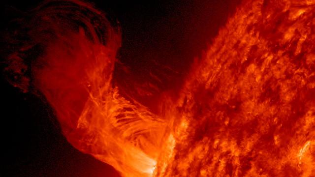 Une éruption solaire capturée par la Nasa en 2012.
NASA
SDO [SDO - NASA]