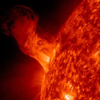Une éruption solaire capturée par la Nasa en 2012.
NASA
SDO [SDO - NASA]