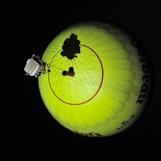 Un ballon à hydrogène lors de la Gordon Bennett 2012.
Regina Kuehne
Keystone [Keystone - Regina Kuehne]