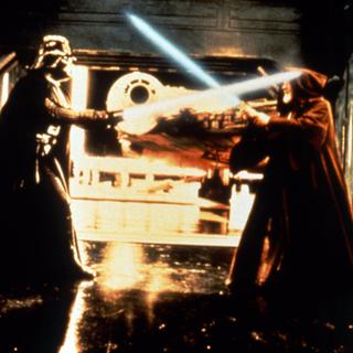 Les fameux sabres laser de "Star Wars".
Lucasfilm/Archives du 7eme Art/Photo12
AFP [Lucasfilm/Archives du 7eme Art/Photo12]
