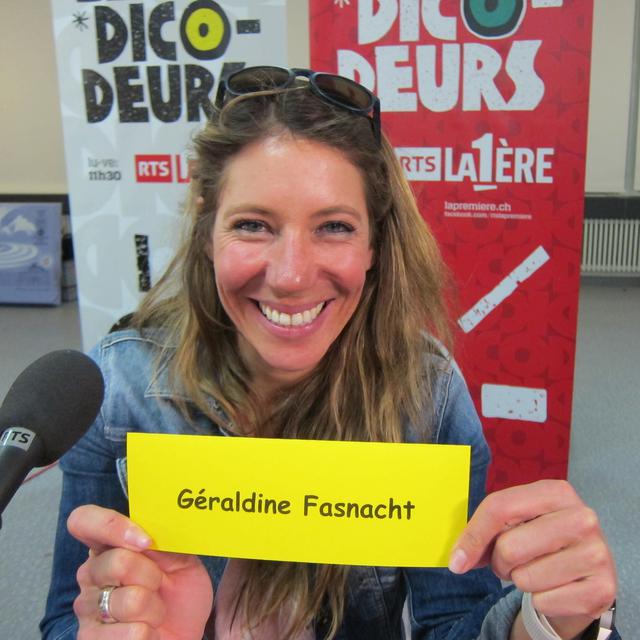 Géraldine Fasnacht - Les Dicodeurs à Broc (diffusion du 6 au 10 mars 2017).