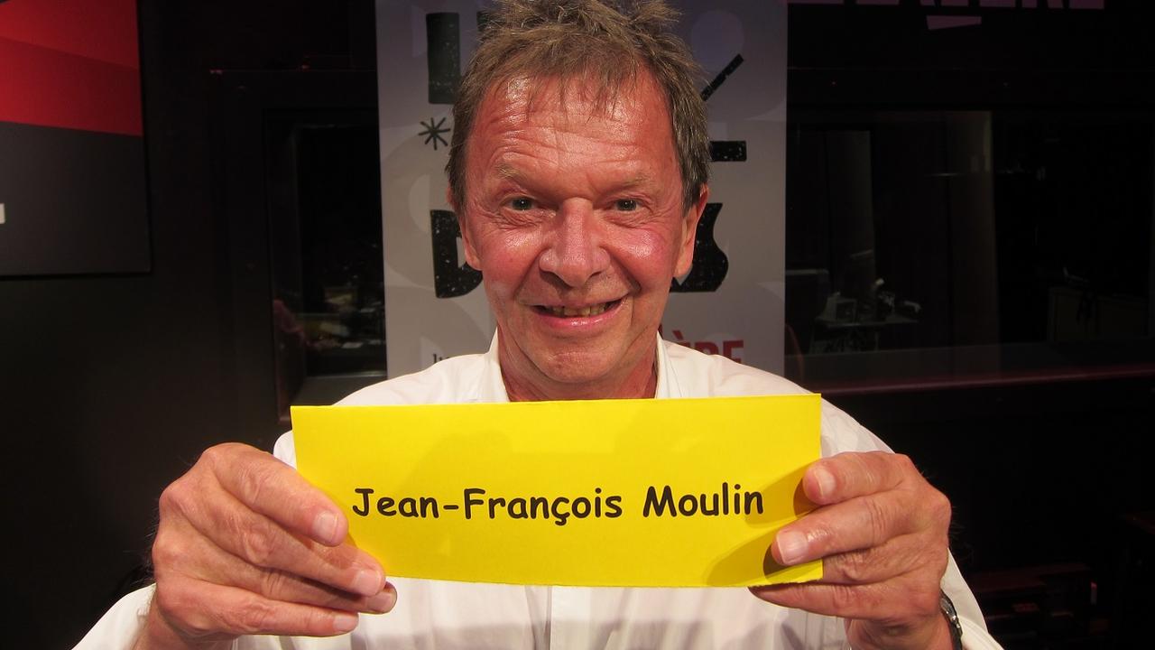 Jean François Moulin pour l'enregistrement des Dicodeurs au Studio 15. [RTS]