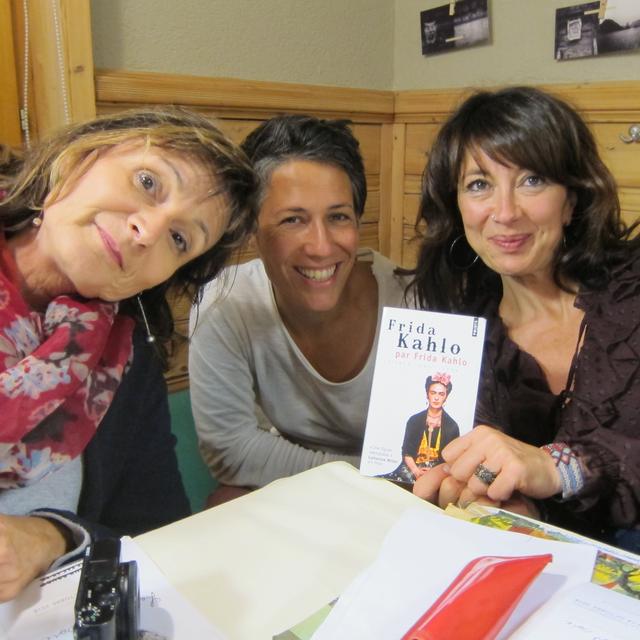 Laurence Bisang, Eloïse Nussbaum et Manuella Maury. [RTS]