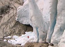 Prière au glacier