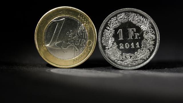 En août 2011, l'euro et le franc suisse sont presque à parité.
martin ruetschi
keystone [martin ruetschi]