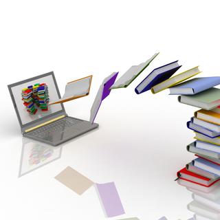 Les bibliothèques virtuelles permettent d'accéder à distance à des milliers de livres, parfois gratuitement. librairie numérique auteurs internet [3ddock]