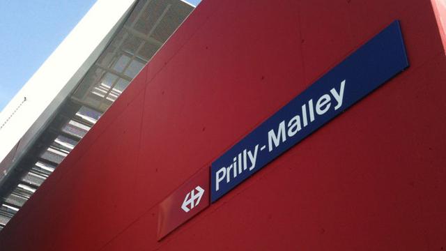 La gare Prilly-Malley, une gare du futur inaugurée le 29 juin 2012. [cff.ch]