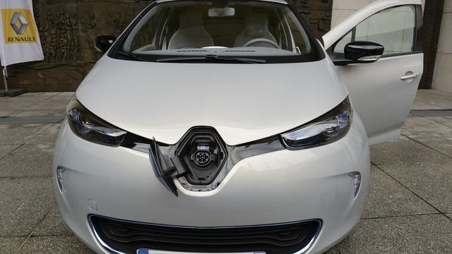 En 2012, le constructeur automobile Renault présente officiellement sa voiture électrique Zoé. [Bertrand Guay]