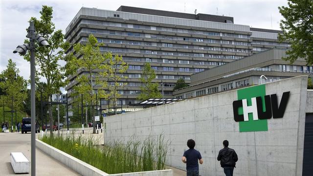 Le bâtiment principal du Centre Hospitalier Universitaire Vaudois (CHUV). [Laurent Gilliéron]