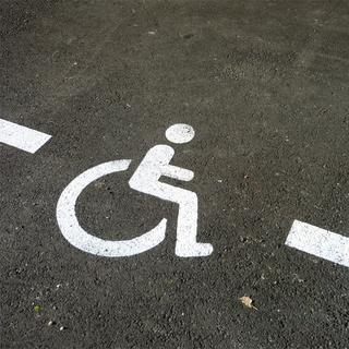Les places pour personnes handicapées sont plus larges que les places standards.
Philippe Bernard
Fotolia [Philippe Bernard]