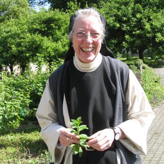 Sœur Teresa de l’Abbaye de la Maigrauge. [RTS - Gabrielle Desarzens]