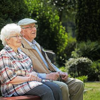 Amour et personnes âgées. [Fotolia - Ingo Bartussek]