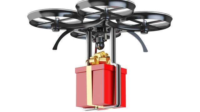 Cette année, le cadeau à la mode, c'est le drone lui-même! [fotolia - alexlmx]