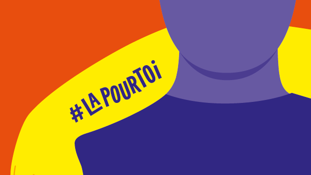 L'affiche de la campagne #làpourtoi. [lapourtoi.ch]